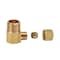 Thrifco Plumbing No. 69 1/4 Inch x 3/8 Inch Lead-Free Brass Compression MIP Elbow 9469003 - alternate 2